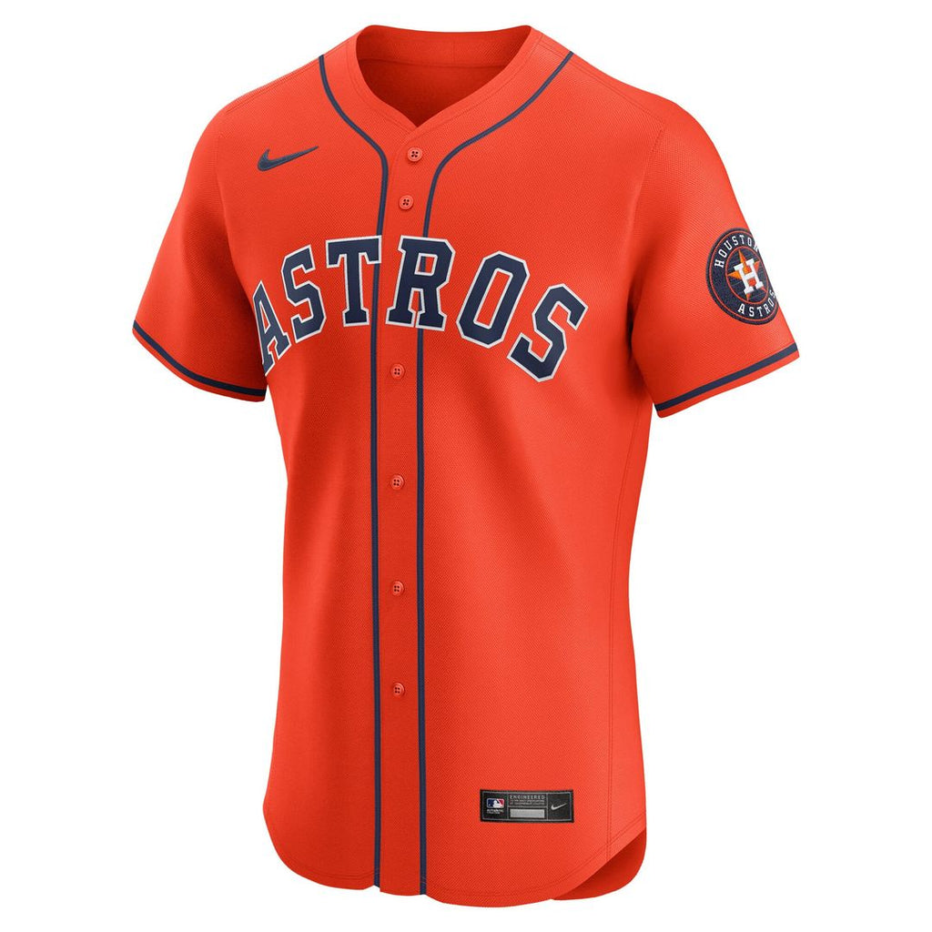 Houston Astros Nike Navy Alternate 2 Elite Jersey product image 8, provided for visual reference and product detail review