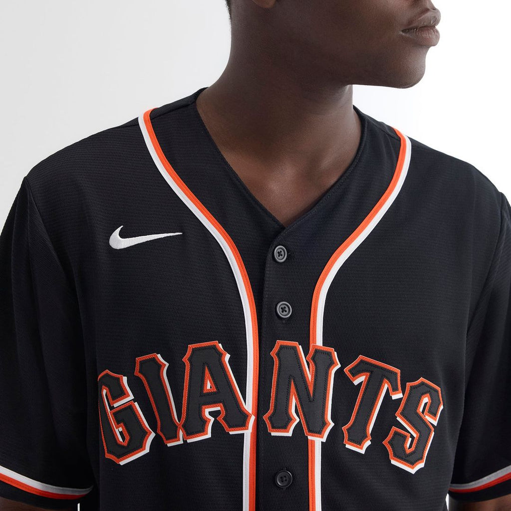 San Francisco Giants Jung Hoo Lee Nike Fashion Replica Black Out Jersey product image 8, provided for visual reference and