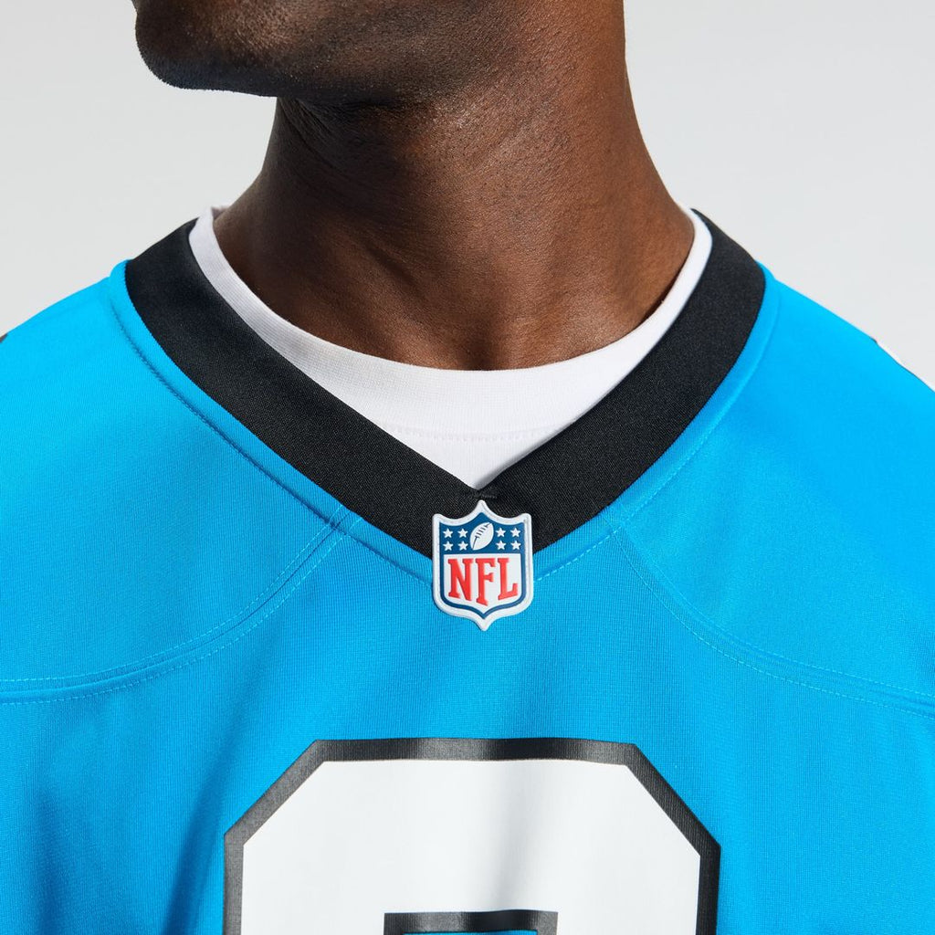 Carolina Panthers Jaycee Horn Nike Blue Alternate Game Jersey product image 9, provided for visual reference and product