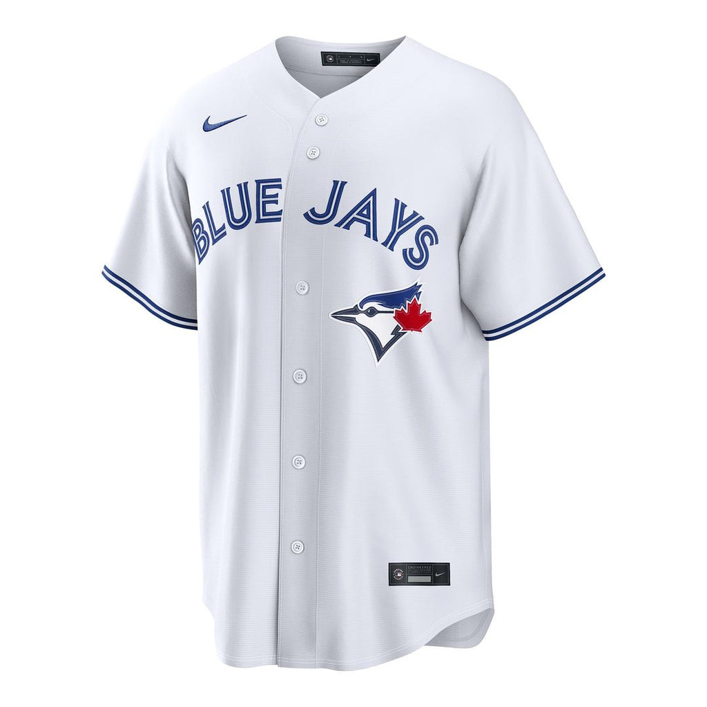 Toronto Blue Jays Andrés Giménez Nike White Home Replica Jersey product image 2, provided for visual reference and product