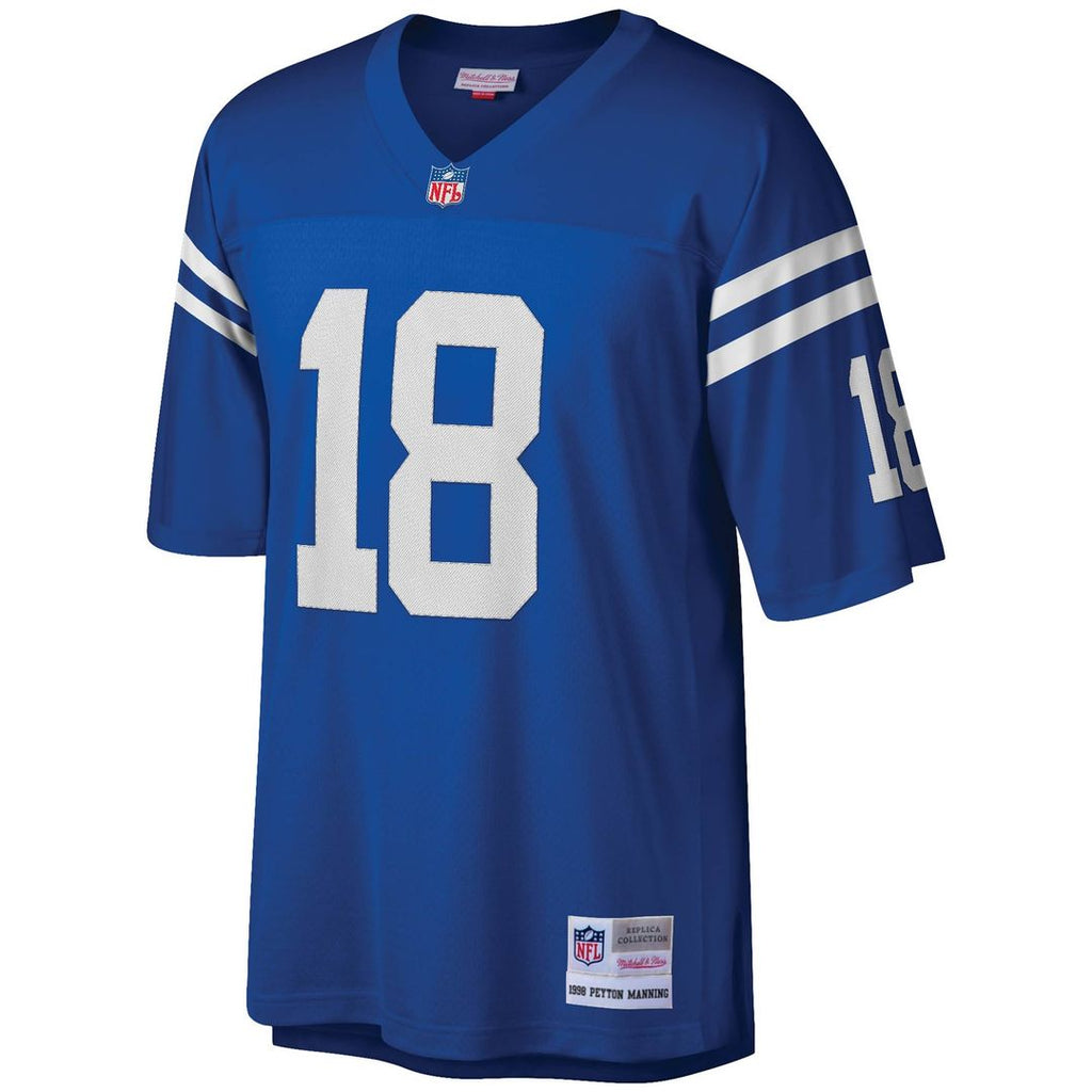 Indianapolis Colts Peyton Manning Mitchell & Ness White Legacy Replica Jersey product image 8, provided for visual reference