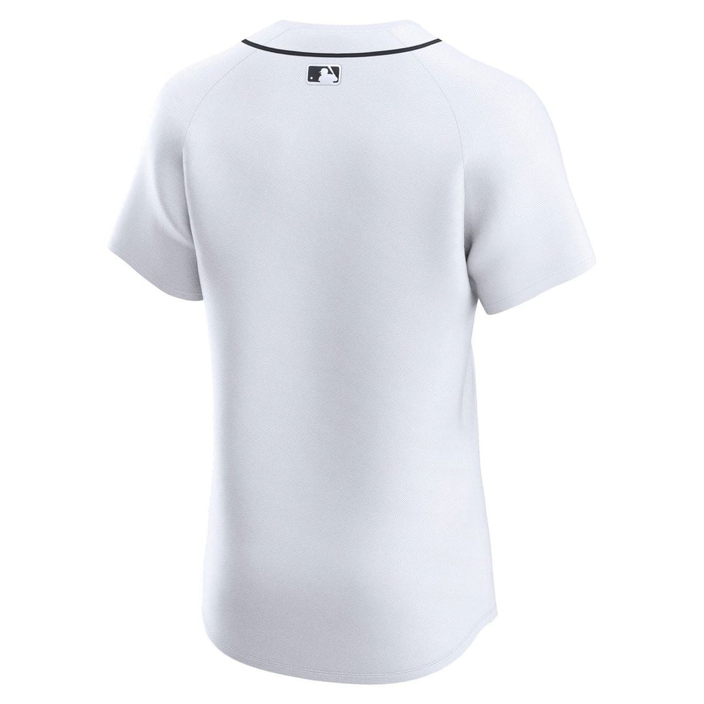 Detroit Tigers Nike White Home Elite Jersey product image 3, provided for visual reference and product detail review