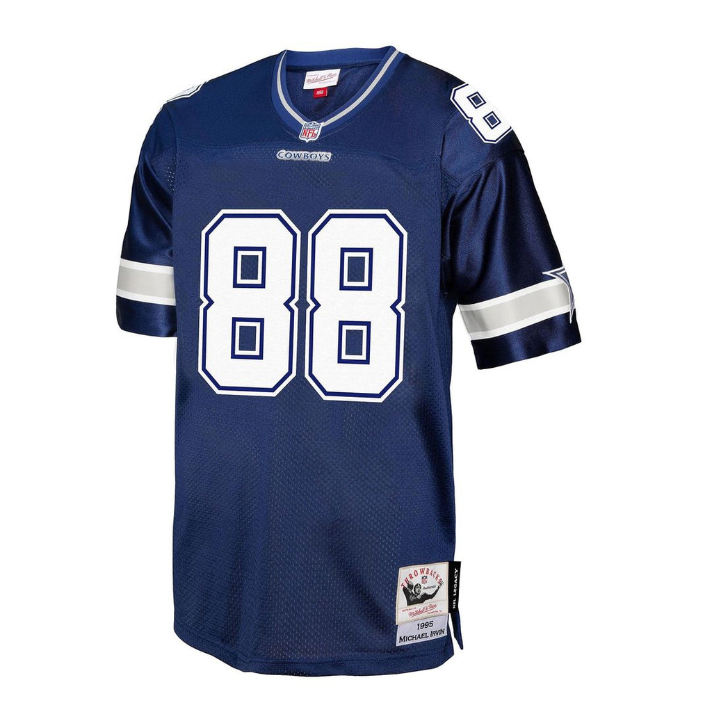 Dallas Cowboys Michael Irvin Mitchell & Ness Navy Legacy Replica Jersey product image 2, provided for visual reference and