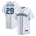 Seattle Mariners Cal Raleigh Nike White Home Replica Jersey product image 1, provided for visual reference and product