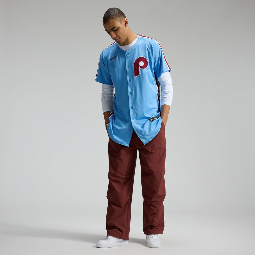 Philadelphia Phillies Nike White Home Elite Jersey product image 12, provided for visual reference and product detail review