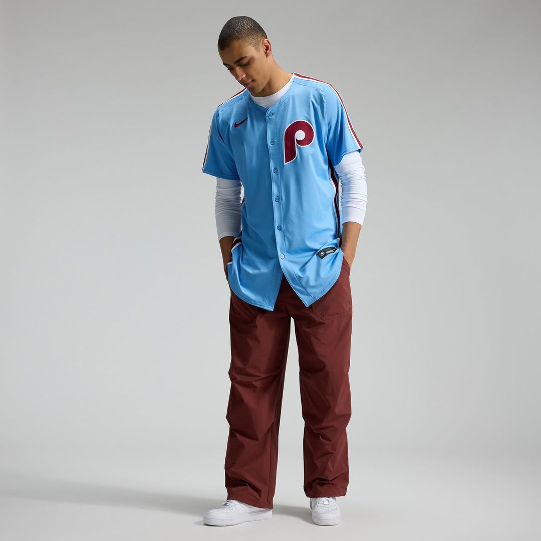 Philadelphia Phillies Nike White Home Elite Jersey product image 12, provided for visual reference and product detail review