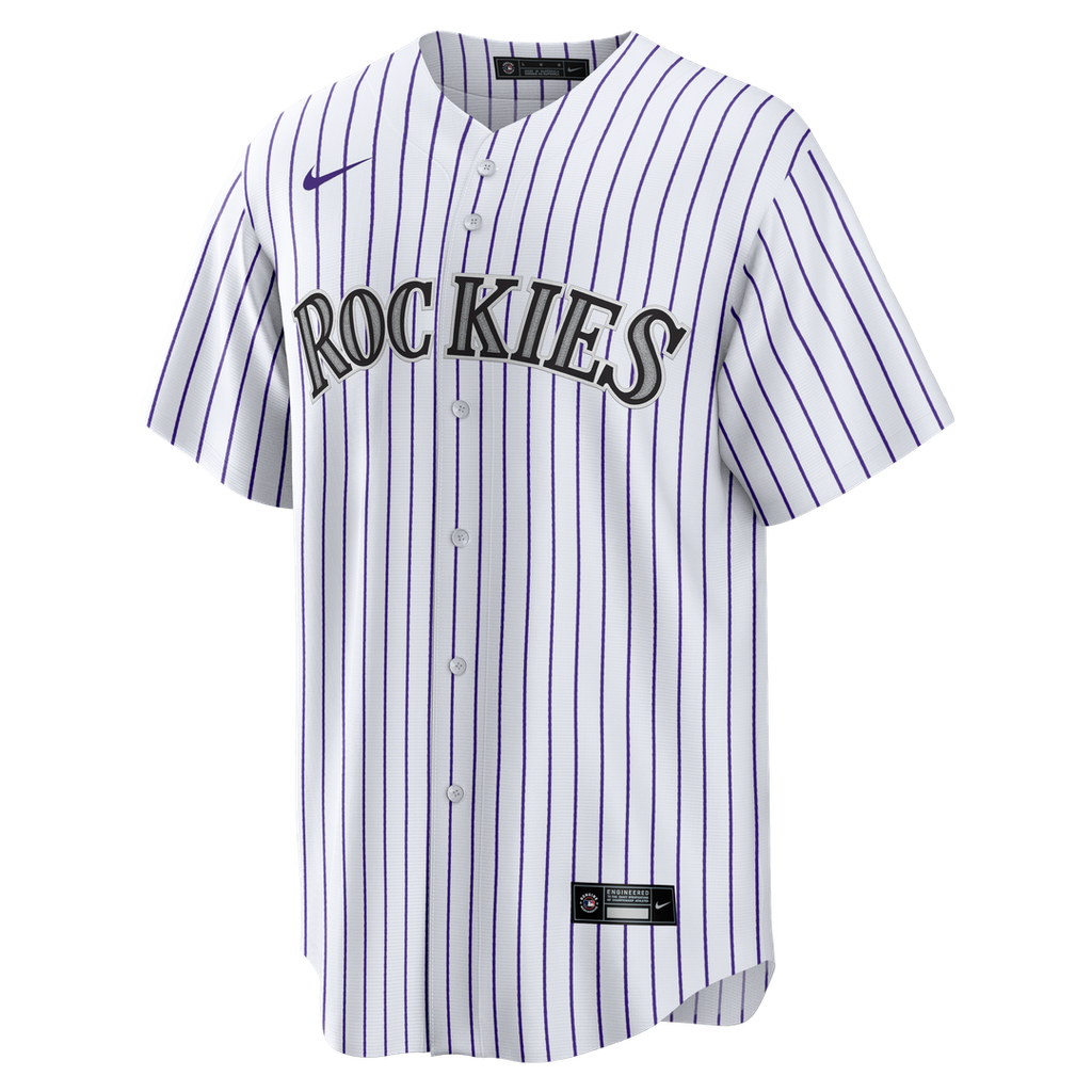 Colorado Rockies Matt Holliday Nike White Home Retired Player Replica Jersey product image 2, provided for visual reference