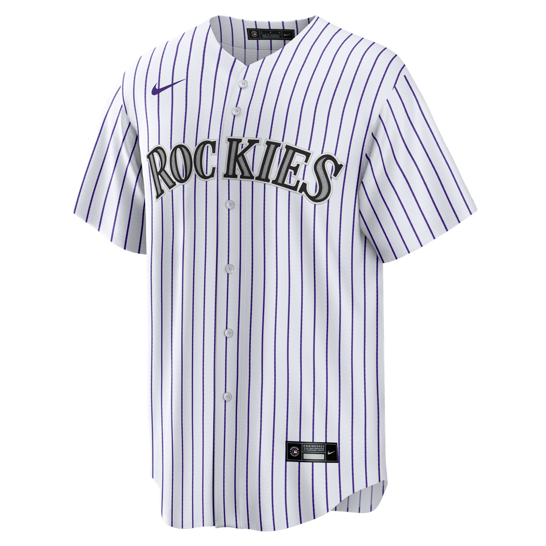 Colorado Rockies Matt Holliday Nike White Home Retired Player Replica Jersey product image 2, provided for visual reference