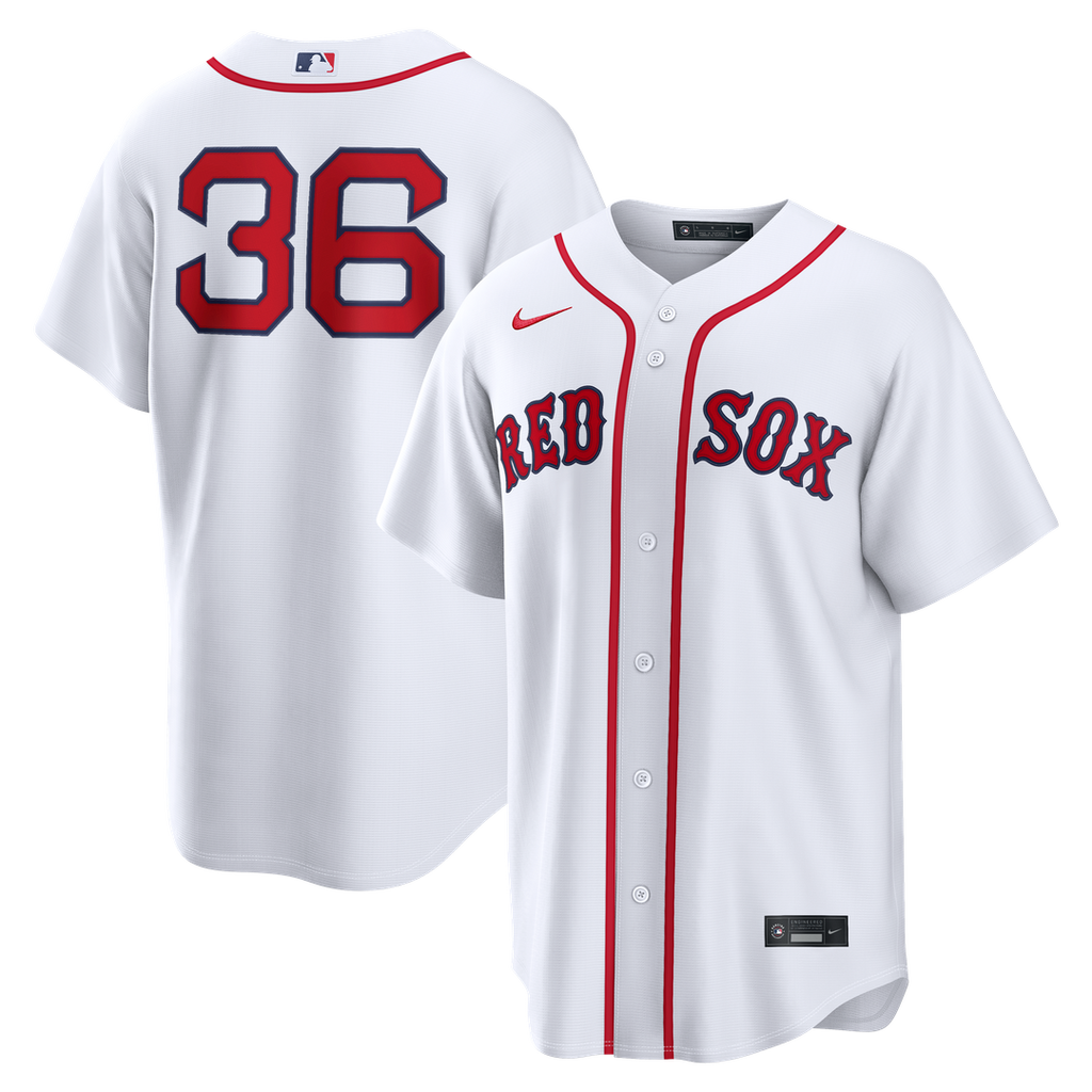 Boston Red Sox Triston Casas Nike White Home Replica Jersey product image 1, provided for visual reference and product