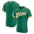 Athletics Nike Green Alternate Sponsor Patch Authentic Jersey product image 1, provided for visual reference and product