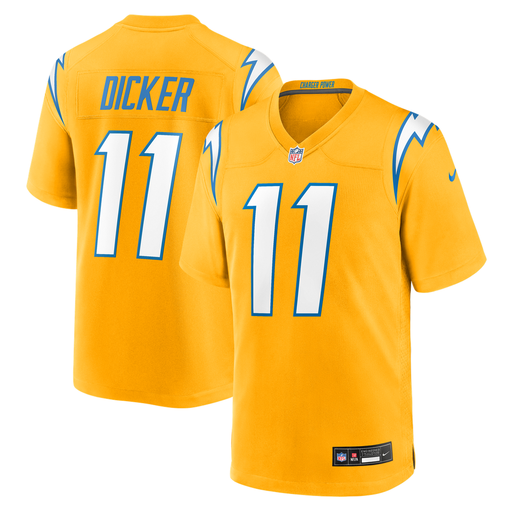 Los Angeles Chargers Cameron Dicker Nike Navy Alternate Game Jersey product image 15, provided for visual reference and