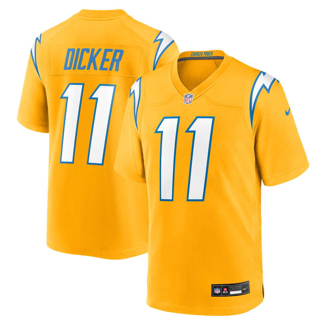 Los Angeles Chargers Cameron Dicker Nike Navy Alternate Game Jersey product image 15, provided for visual reference and