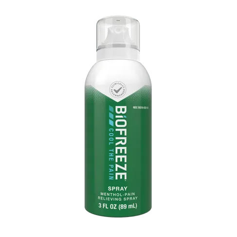 Biofreeze Pain Relief Spray 713456 product image 1, provided for visual reference and product detail review