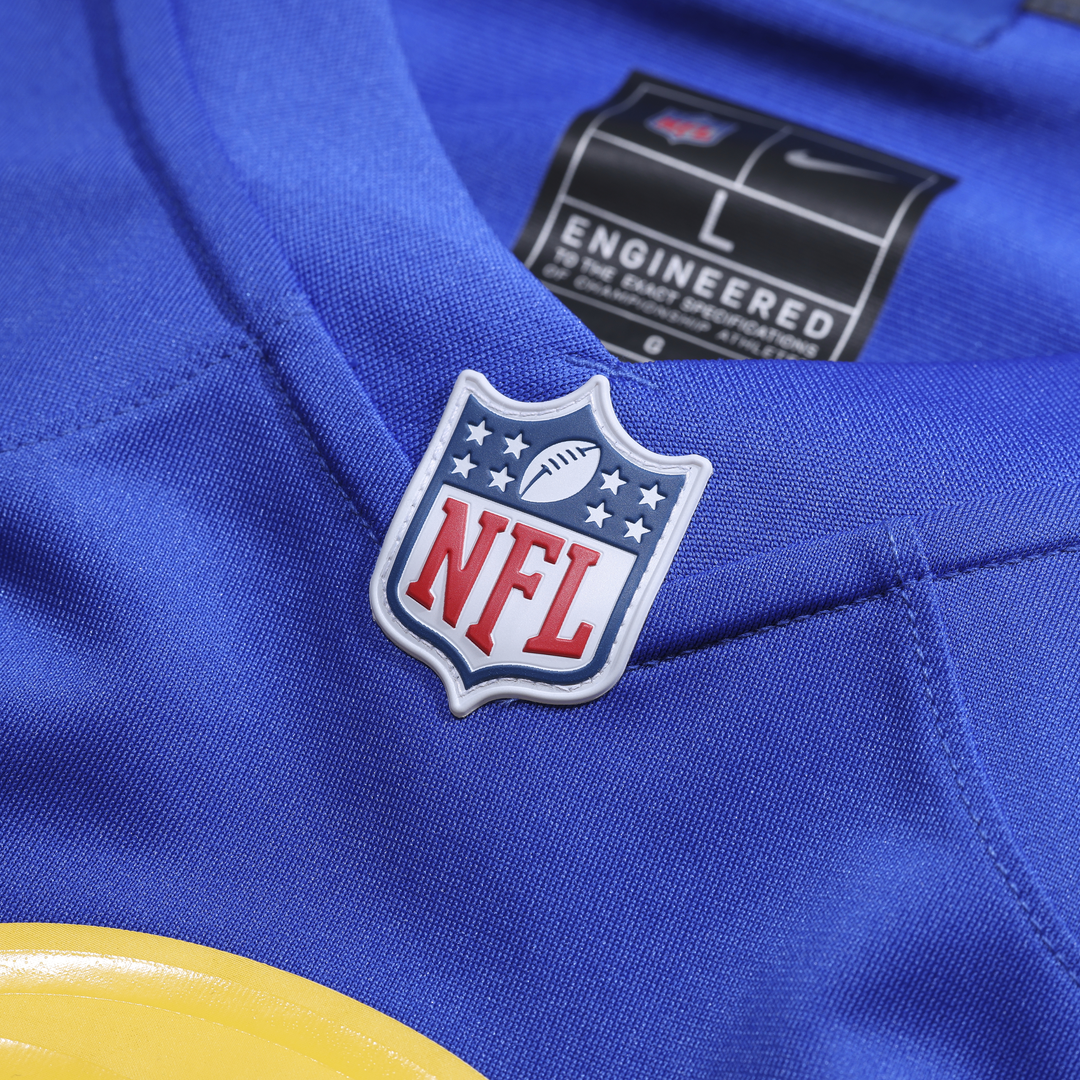 Los Angeles Rams Poona Ford Nike Royal Team Game Jersey product image 4, provided for visual reference and product detail