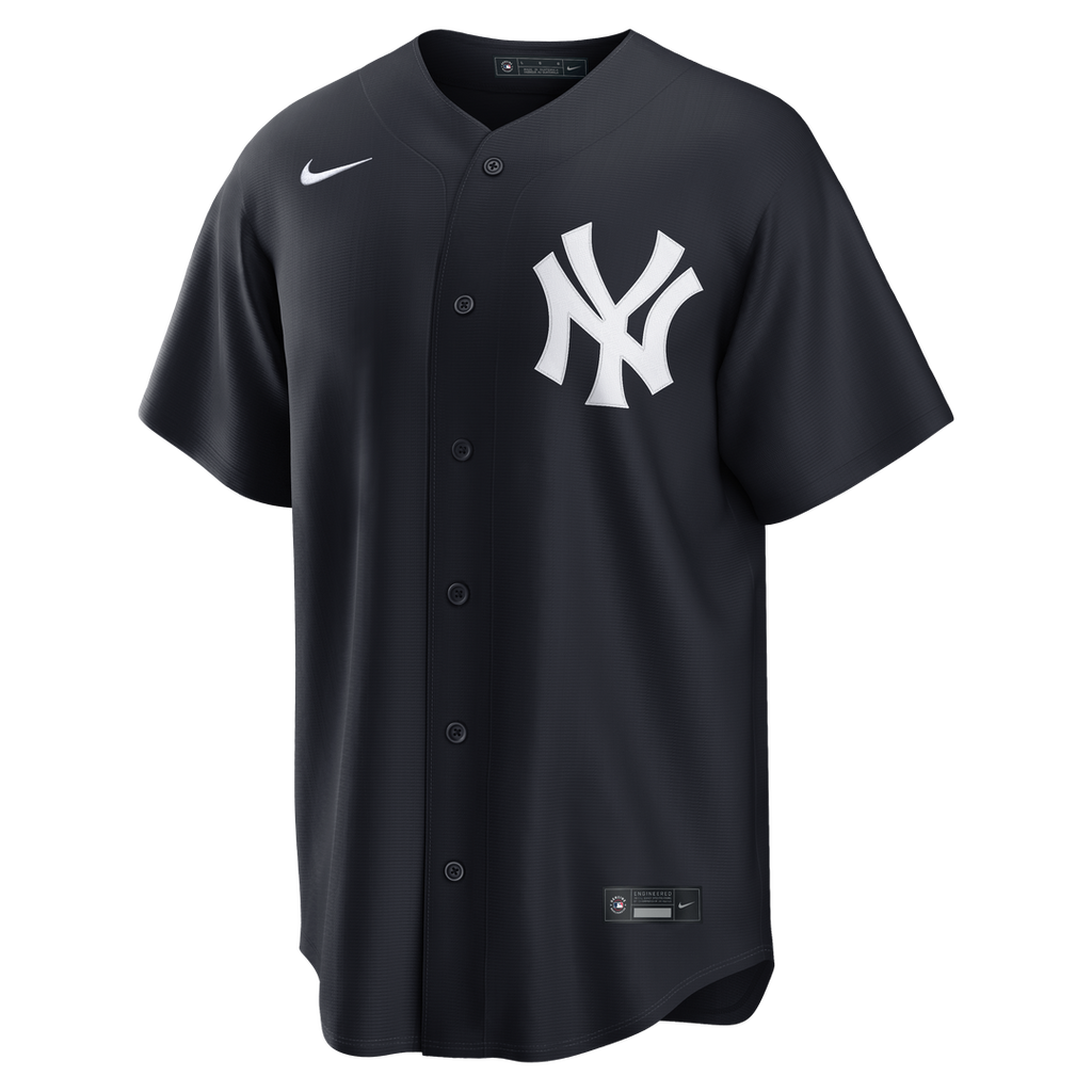 New York Yankees Aaron Judge Nike Gray Road Replica Jersey product image 8, provided for visual reference and product detail
