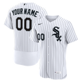 Chicago White Sox Nike White Home Authentic Custom Jersey product image 1, provided for visual reference and product detail