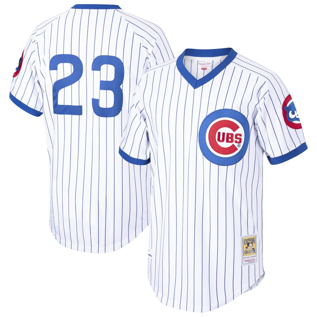 Chicago Cubs Ryne Sandberg White Cooperstown Collection 1987 Authentic Player Jersey product image 1, provided for visual