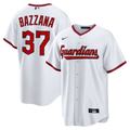 Cleveland Guardians Travis Bazzana Nike White Home Replica Jersey product image 1, provided for visual reference and product