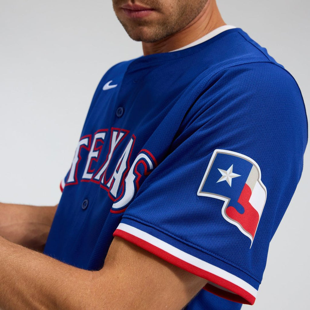 Texas Rangers Corey Seager Nike Royal Alternate 2 Limited Jersey product image 8, provided for visual reference and product