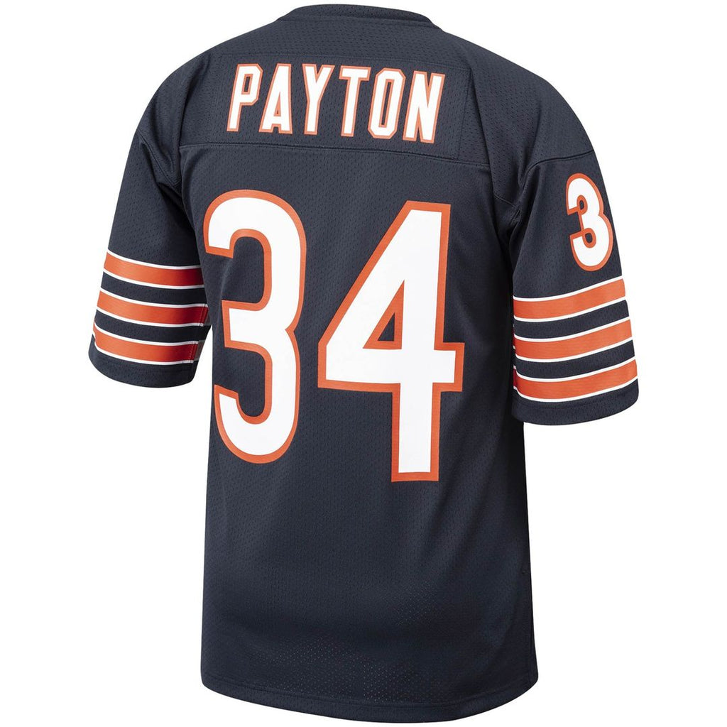 Chicago Bears 1985 Walter Payton Mitchell & Ness Navy Authentic Throwback Retired Player Jersey product image 3, provided