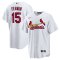 St. Louis Cardinals José Fermín Nike White Home Replica Jersey product image 1, provided for visual reference and product
