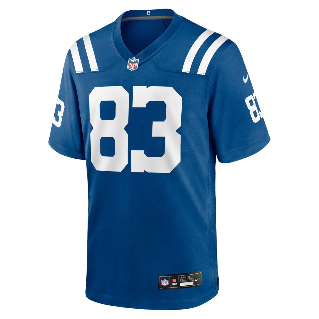 Indianapolis Colts Eli Pancol Nike Royal Team Game Jersey product image 2, provided for visual reference and product detail