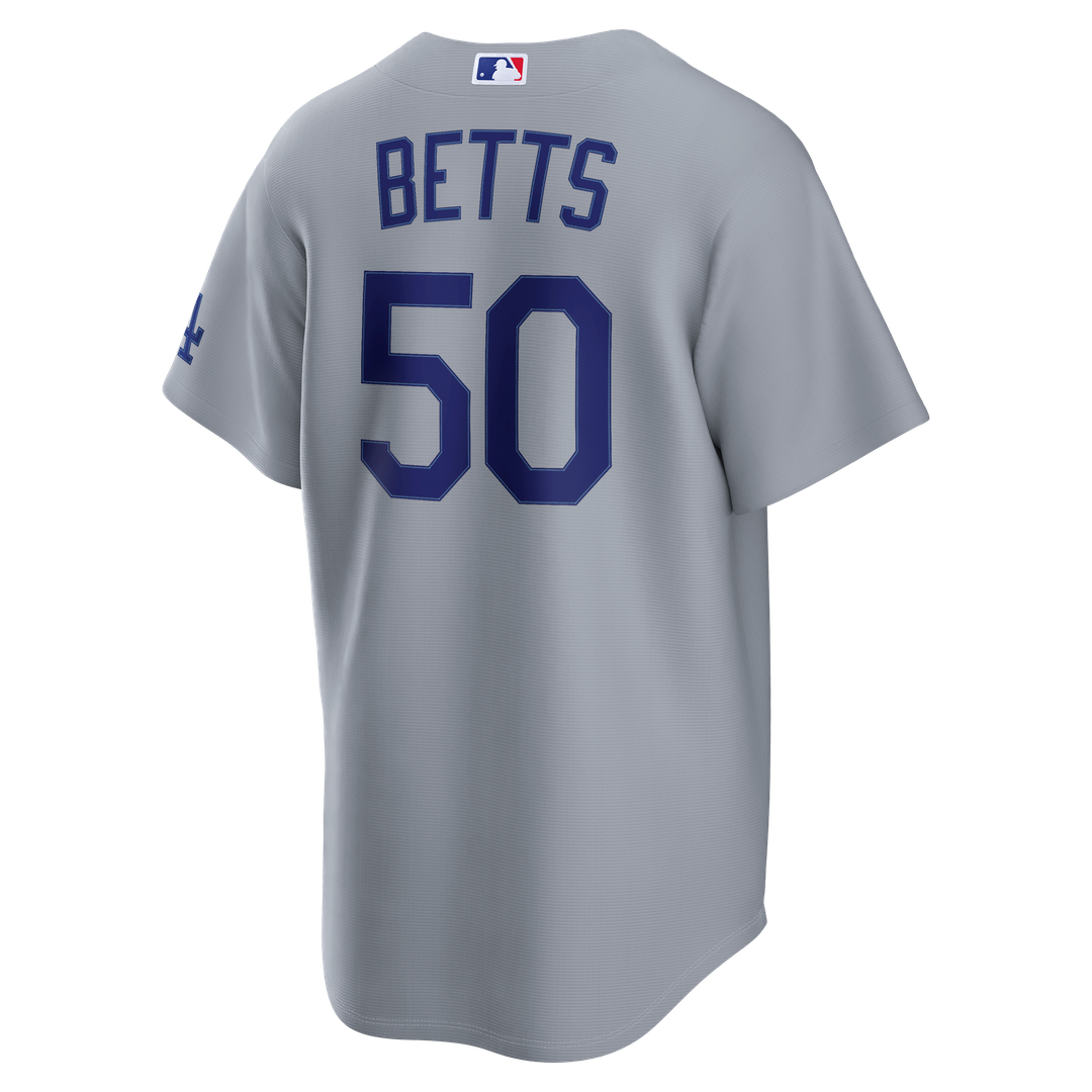 Los Angeles Dodgers Mookie Betts Nike White Home Stadium Jersey product image 9, provided for visual reference and product