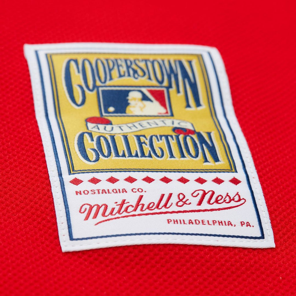 Philadelphia Phillies Ryan Howard Mitchell & Ness Red Big & Tall Cooperstown Mesh Batting Practice Jersey product image 8,