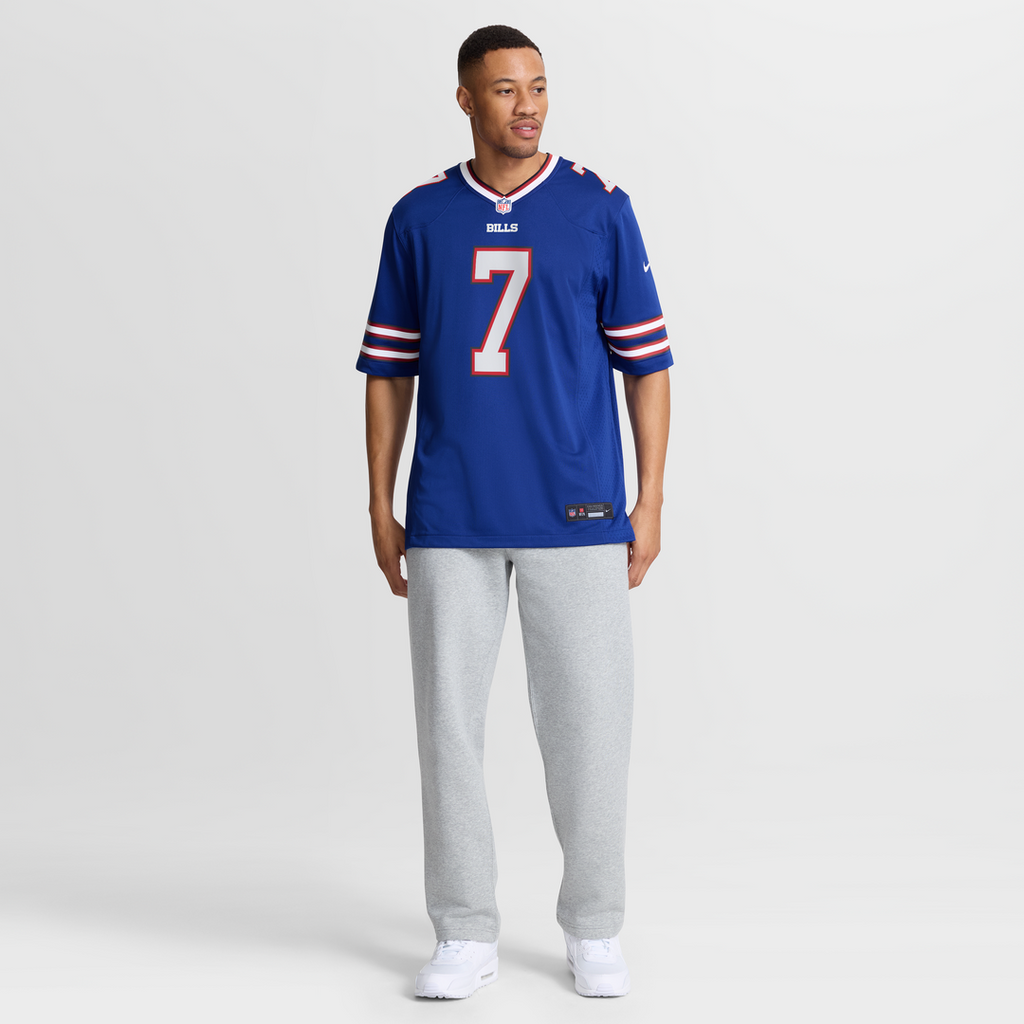 Buffalo Bills Doug Flutie Nike Royal Game Retired Player Jersey product image 7, provided for visual reference and product