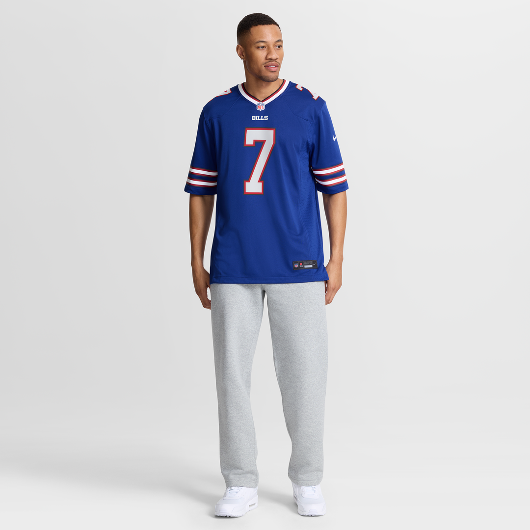 Buffalo Bills Doug Flutie Nike Royal Game Retired Player Jersey product image 7, provided for visual reference and product