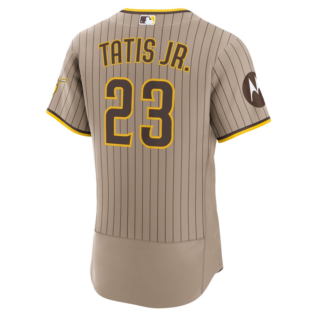 San Diego Padres Fernando Tatis Jr. Nike White Home Authentic Sponsor Patch Jersey product image 9, provided for visual
