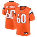 Denver Broncos Luke Wattenberg Nike Orange Team Game Jersey product image 1, provided for visual reference and product