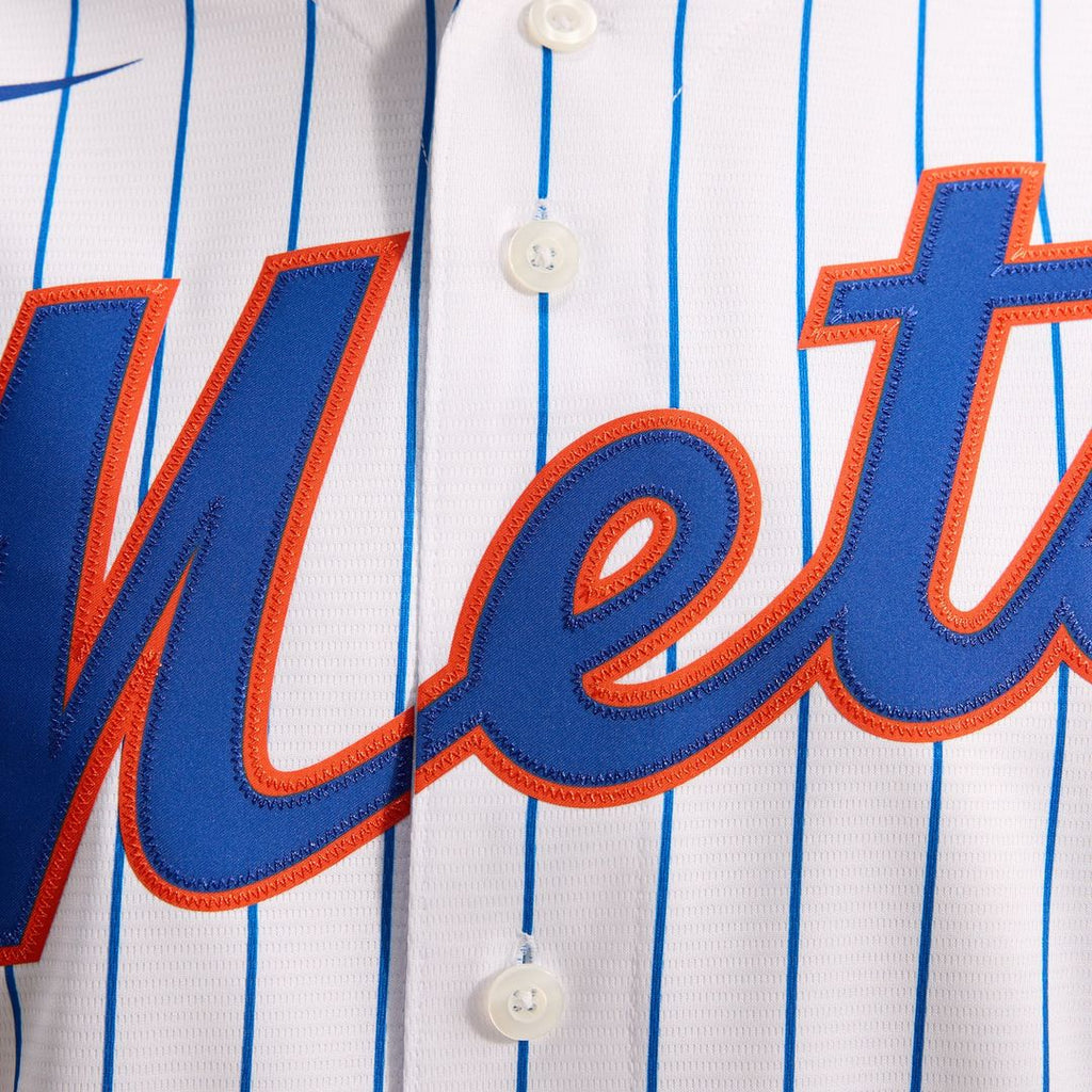New York Mets Nike White Home Replica Player Jersey product image 11, provided for visual reference and product detail review