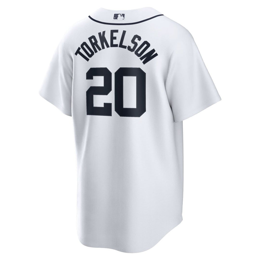 Detroit Tigers Spencer Torkelson Nike White Home Replica Jersey product image 3, provided for visual reference and product