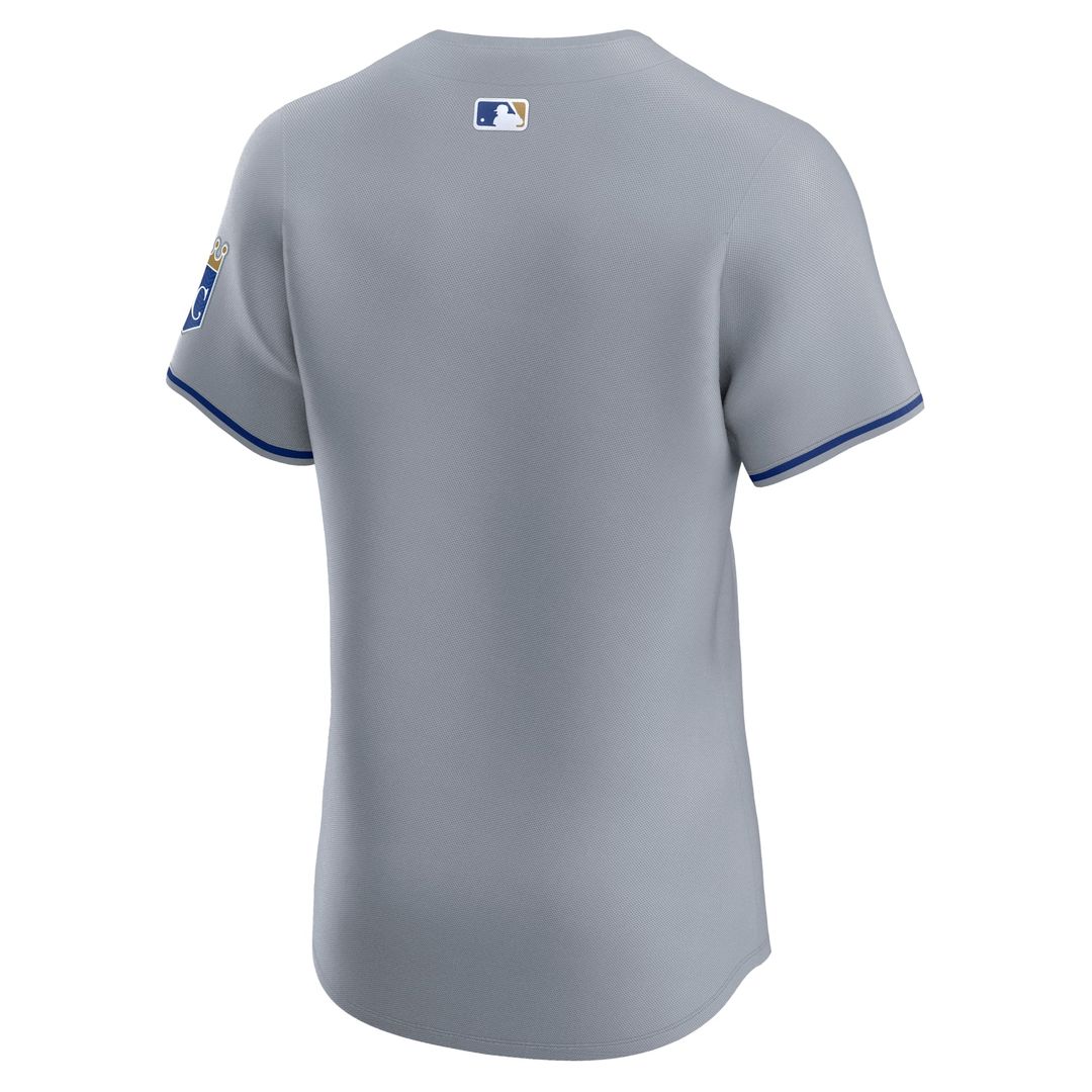 Kansas City Royals Nike White Home Elite Jersey product image 9, provided for visual reference and product detail review