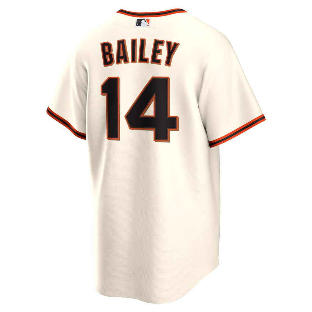 San Francisco Giants Patrick Bailey Nike Cream Home Replica Jersey product image 3, provided for visual reference and