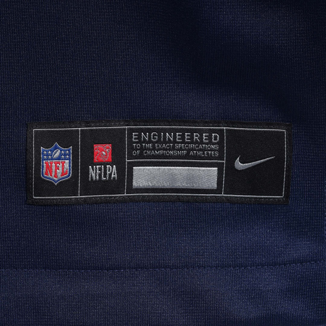 New England Patriots K.J. Britt Nike Navy Team Game Jersey product image 8, provided for visual reference and product detail