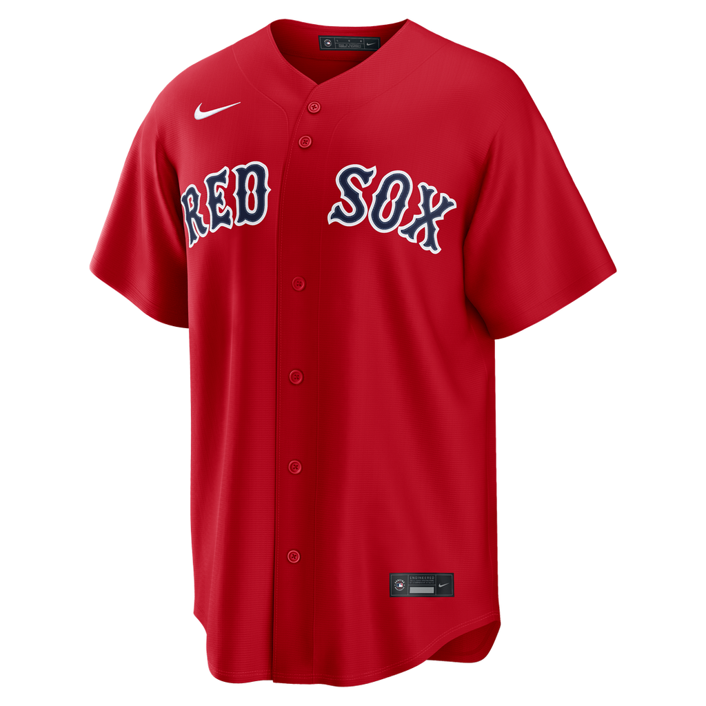 Boston Red Sox Roman Anthony Nike Red Alternate Replica Jersey product image 2, provided for visual reference and product