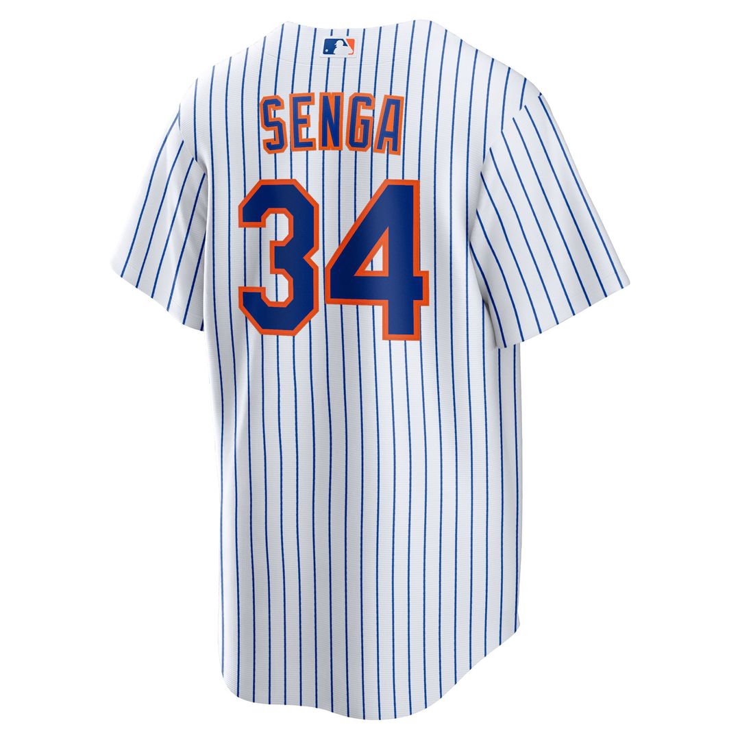 New York Mets Kodai Senga Nike White/Royal Home Replica Player Jersey product image 3, provided for visual reference and