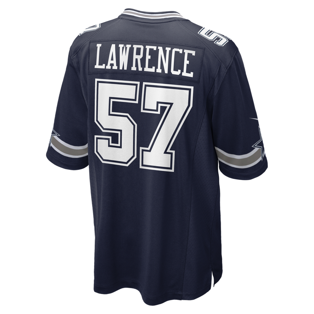 Dallas Cowboys Malachi Lawrence Nike Navy Team Game Jersey product image 13, provided for visual reference and product