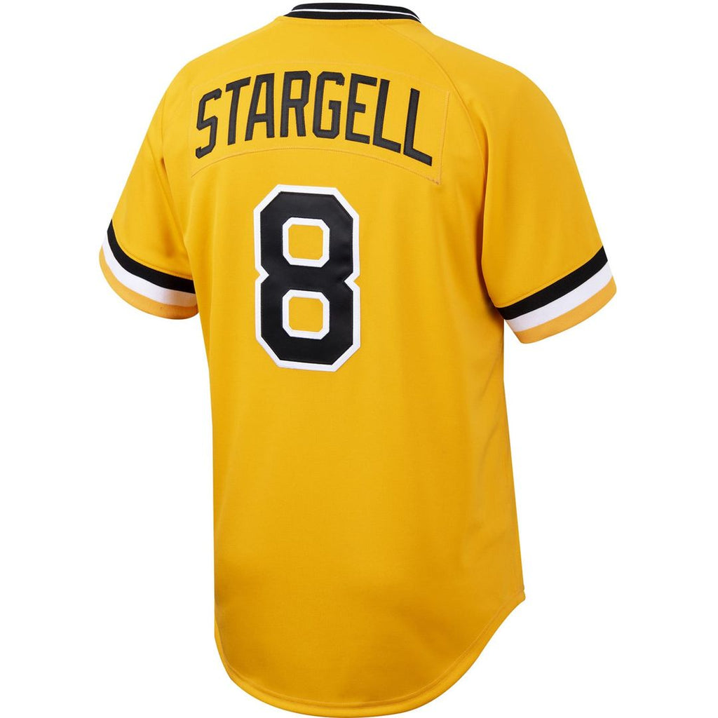 Willie Stargell Pittsburgh Pirates Mitchell & Ness Cooperstown Collection Authentic Jersey - Gold product image 3, provided