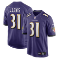 Baltimore Ravens Jamal Lewis Nike Purple Game Retired Player Jersey product image 1, provided for visual reference and