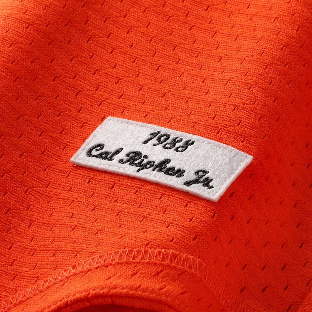 Baltimore Orioles Cal Ripken Jr. Profile Orange Big & Tall Cooperstown Collection Mesh Batting Practice Jersey product image