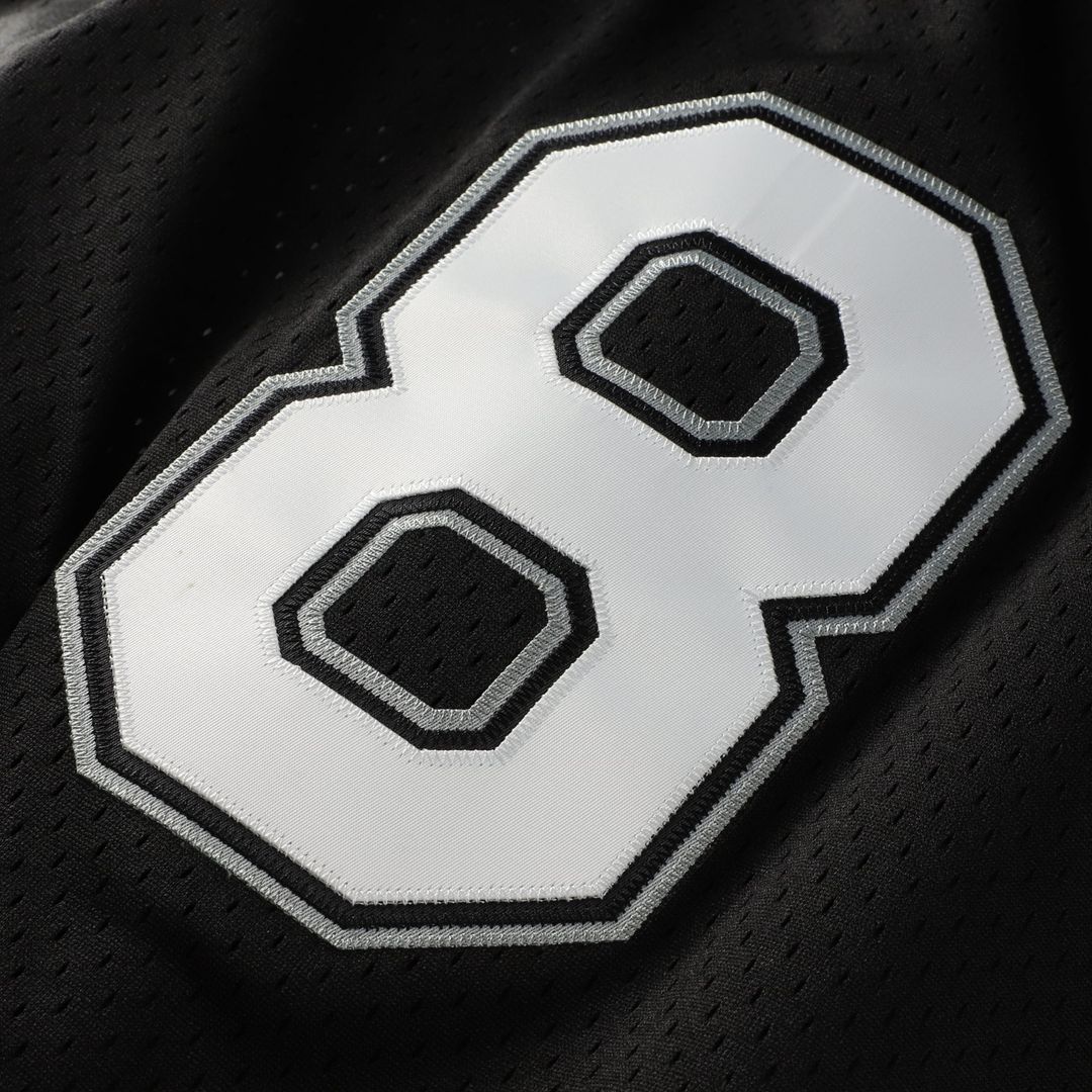 Chicago White Sox Bo Jackson Mitchell & Ness Black Cooperstown Collection Big & Tall Mesh Batting Practice Jersey product