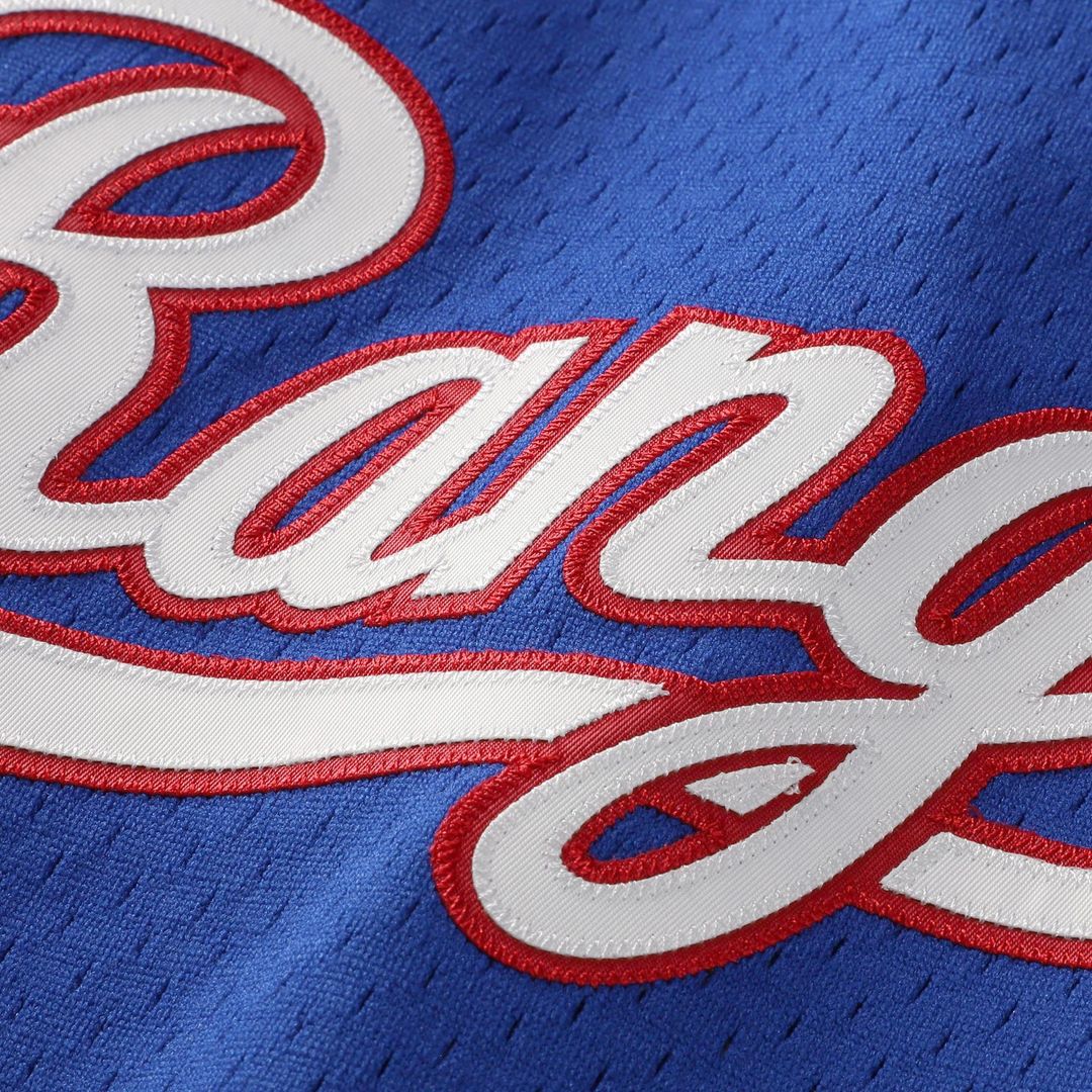 Texas Rangers Nolan Ryan Mitchell & Ness Royal Big & Tall Cooperstown Mesh Batting Practice Jersey product image 4, provided