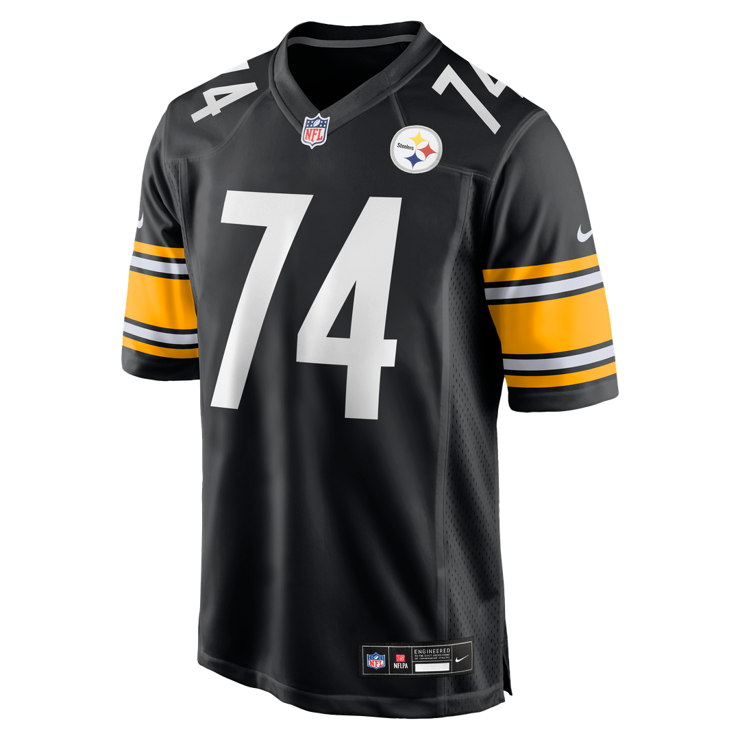 Pittsburgh Steelers Spencer Anderson Nike Black Game Jersey product image 2, provided for visual reference and product