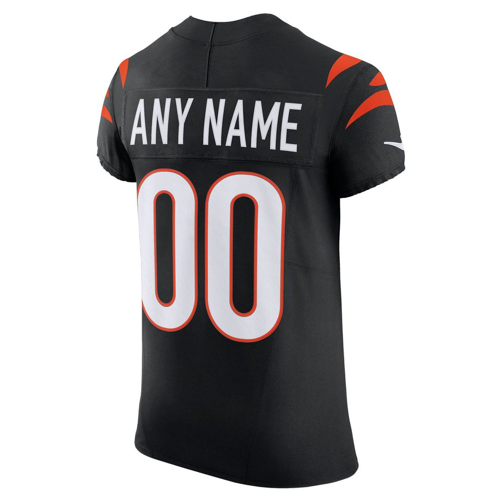 Cincinnati Bengals Nike Orange Alternate Vapor F.U.S.E. Elite Custom Jersey product image 9, provided for visual reference
