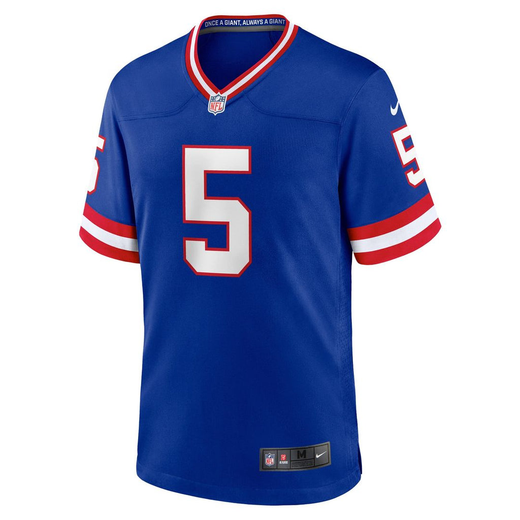 New York Giants Kayvon Thibodeaux Nike Royal Classic Player Game Jersey product image 2, provided for visual reference and