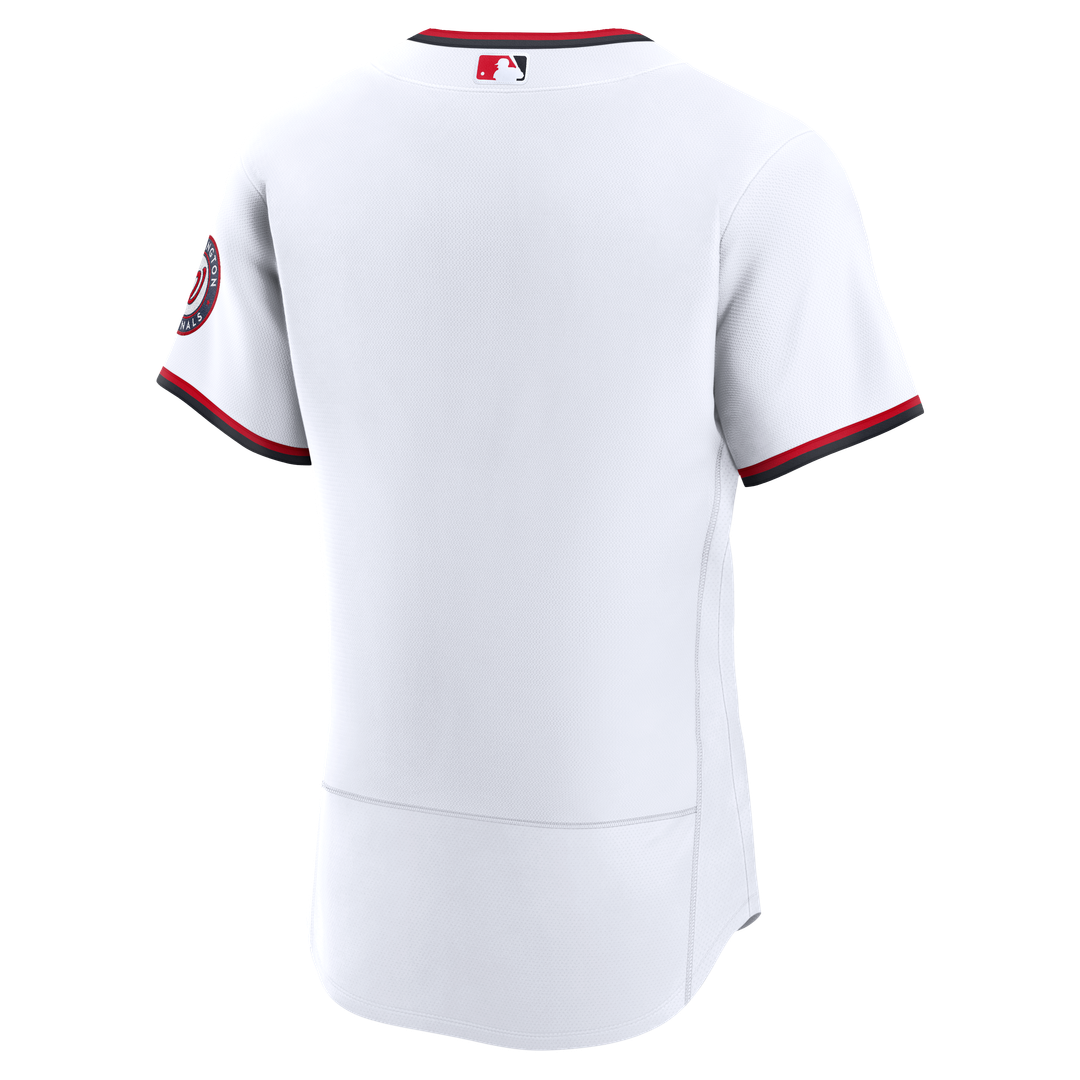 Washington Nationals Nike White Home Authentic Jersey product image 12, provided for visual reference and product detail