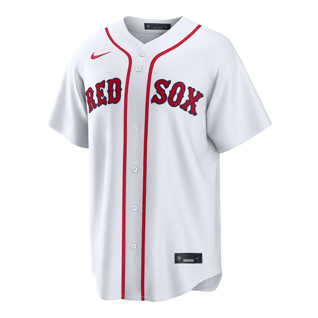 Boston Red Sox Isiah Kiner-Falefa Nike White Home Replica Jersey product image 2, provided for visual reference and product